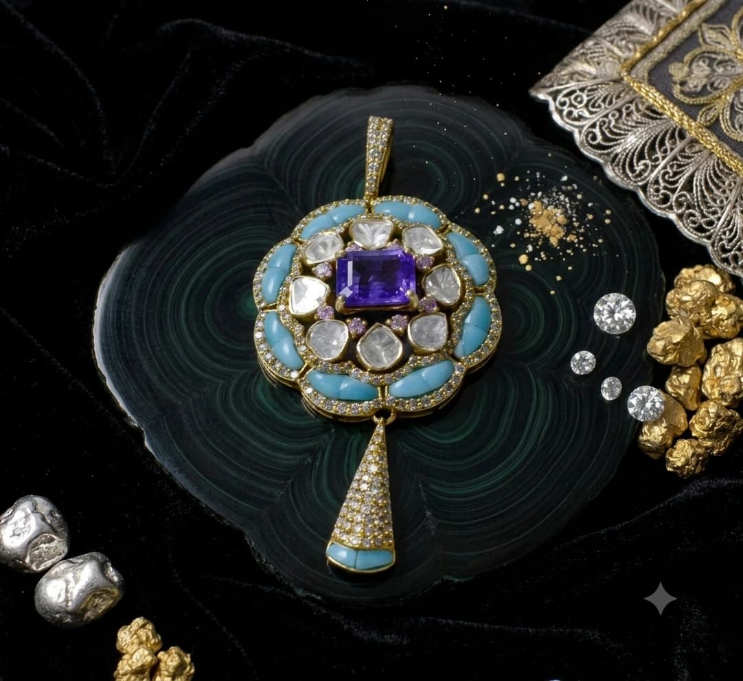Meena Lattice Filigree